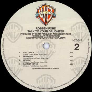 LP Robben Ford: Talk To Your Daughter 532873