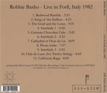 CD Robbie Basho: Live In Forlì, Italy 1982 455447