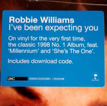 LP Robbie Williams: I've Been Expecting You 57111