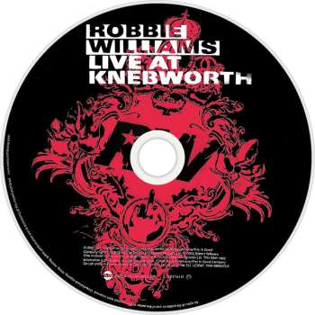 CD Robbie Williams: Live At Knebworth