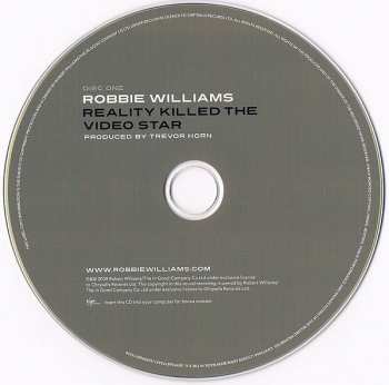 CD/DVD Robbie Williams: Reality Killed The Video Star DLX 29680