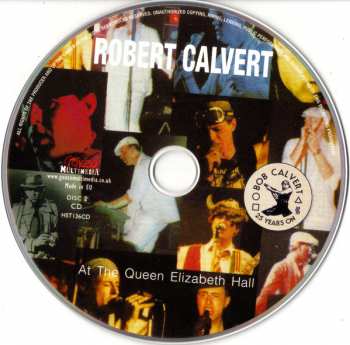 2CD Robert Calvert: Blueprints From The Cellar / At The Queen Elizabeth Hall 107791