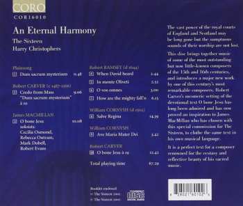 CD Robert Carver: An Eternal Harmony   523265
