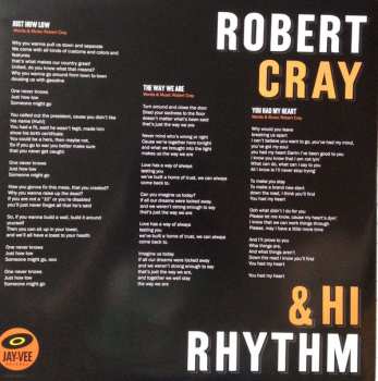LP Robert Cray: Robert Cray & Hi Rhythm 62269