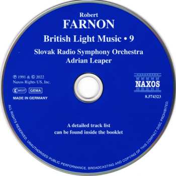 CD Robert Farnon: British Light Music • 9 474446