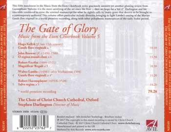 CD Robert Fayrfax: The Gate Of Glory: Music From The Eton Choirbook Vol .5  298536