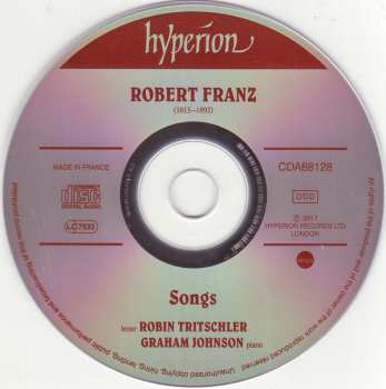 CD Robert Franz: Songs by Robert Franz 328833