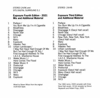 CD/DVD Robert Fripp: Exposure