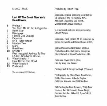 CD/DVD Robert Fripp: Exposure