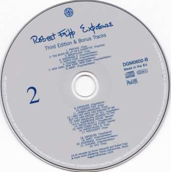 2CD Robert Fripp: Exposure 391772