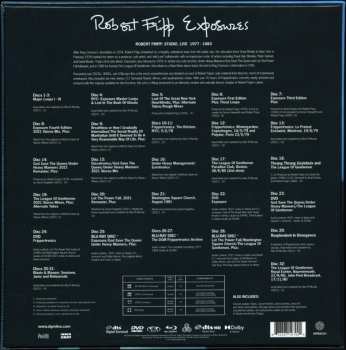 25CD/3DVD/Box Set/4Blu-ray Robert Fripp: Exposures LTD 386746