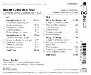 2CD Robert Fuchs: Complete String Quartets: Opp. 52, 68, 71 & 106 335768