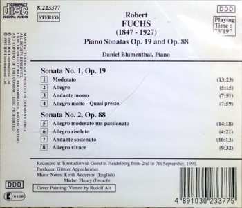 CD Robert Fuchs: Piano Sonatas Op. 19 And Op. 88 408072