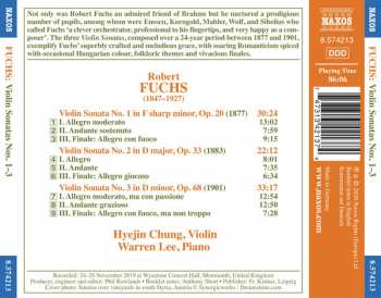 CD Robert Fuchs: Violin Sonatas Nos. 1–3 119628
