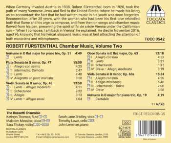 CD Robert Fürstenthal: Chamber Music, Volume Two 334009