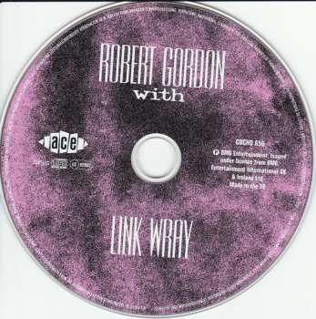 CD Robert Gordon: Robert Gordon With Link Wray / Fresh Fish Special 234506