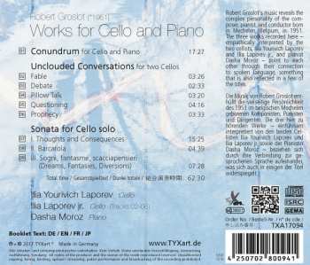CD Robert Groslot: Works For Cello And Piano 310820