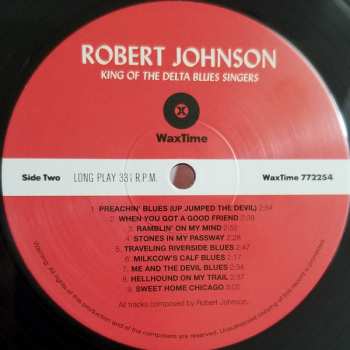 LP Robert Johnson: King Of The Delta Blues Singers LTD 118613