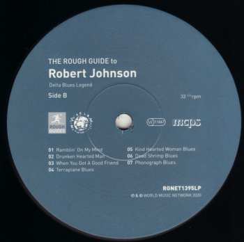 LP Robert Johnson: The Rough Guide To Robert Johnson (Delta Blues Legend) LTD 76392