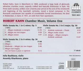 CD Robert Kahn: Chamber Music, Volume One 513131