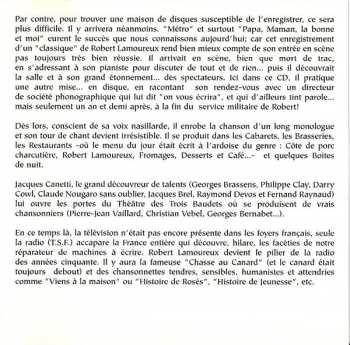 CD Robert Lamoureux: 1949 - 1952 Mes Toutes Premières Chansons 260043