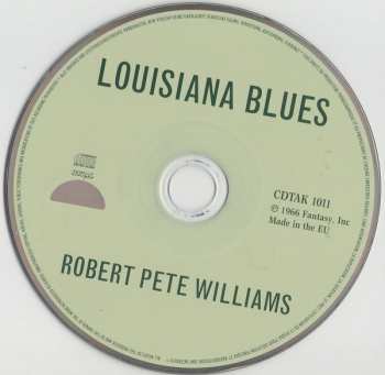 CD Robert Pete Williams: Louisiana Blues 257655