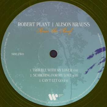 2LP Robert Plant: Raise The Roof LTD | CLR 374556