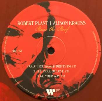 2LP Robert Plant: Raise The Roof CLR | LTD