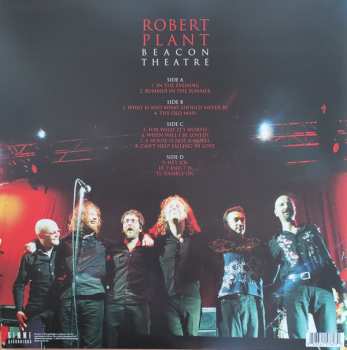 2LP Robert Plant: Beacon Theatre CLR 533247