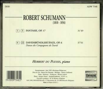 CD Robert Schumann: (1810-1856)   Fantasie Op.17 Davidsbundlertanze  Op. 6  320493