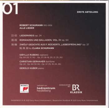 11CD/Box Set Robert Schumann: Alle Lieder 146390
