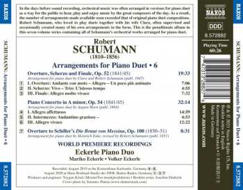 CD Robert Schumann: Arrangements For Piano Duet • 6 329174