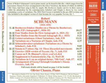 CD Robert Schumann: Beethoven Studies 330318