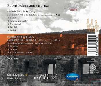SACD Robert Schumann: Symphonies No. 3 & 1 434345
