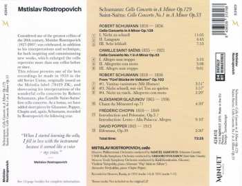 CD Robert Schumann: Schumann: Cello Concerto in A Minor Op. 129 / Saint-Saëns: Cello Concerto No. 1 in A Minor Op. 33 LTD 319880