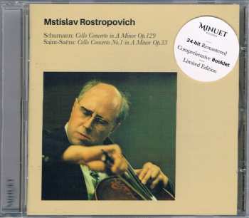 CD Robert Schumann: Schumann: Cello Concerto in A Minor Op. 129 / Saint-Saëns: Cello Concerto No. 1 in A Minor Op. 33 LTD 319880