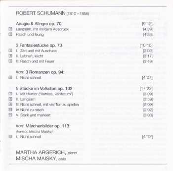 CD Robert Schumann: Cellokonzert ∙ 5 Stücke Im Volkston ∙ Adagio Und Allegro ∙ Fantasiestücke ∙ Romanze ∙ Märchenbild 45138