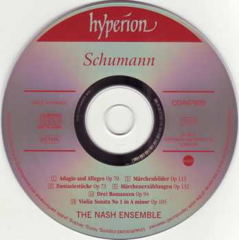 CD Robert Schumann: Chamber Music 342281