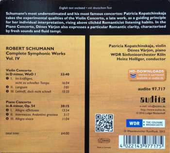 CD Robert Schumann: Complete Symphonic Works Vol. IV 314935