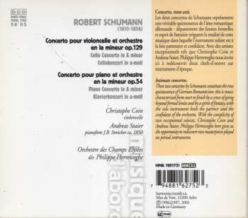 CD Robert Schumann: Concertos Pour Violoncelle / Pour Piano  308950