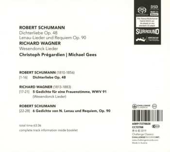 SACD Robert Schumann: Dichterliebe Op. 48 / Lenau-Lieder Und Requiem Op. 90 / Wesendonck Lieder 476670