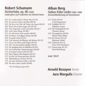 CD Robert Schumann: Dichterliebe / Sieben Frühe Lieder 342162