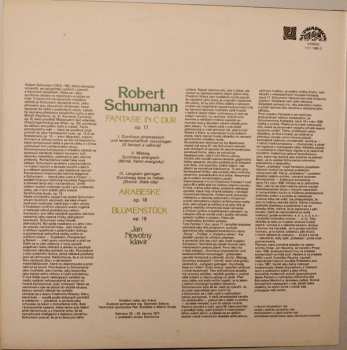 LP Robert Schumann: Fantasie In C Dur / Arabeske / Blumenstück 278896