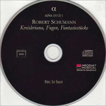 2CD Robert Schumann: Fantasiestücke, Kreisleriana, Waldscenen... (Klavierwerke & Kammermusik - VI) 342356