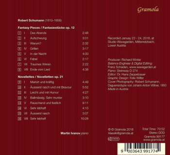 CD Robert Schumann: Fantasiestucke; Novelletten 322870