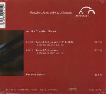 CD Robert Schumann: Fantasiestücke Op. 12 & Fantasie C-Dur Op.  17 323206
