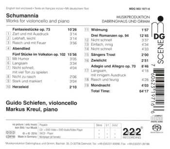 CD Robert Schumann: Schumannia (Instrumental Works & Song Transcriptions) 522962