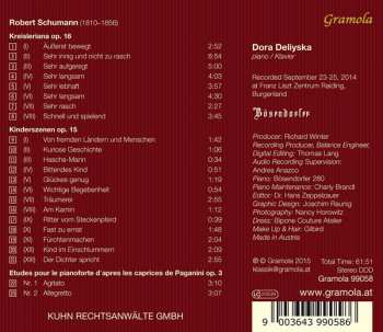CD Robert Schumann: Kreisleriana, Kinderszenen, 2 Paganini-Etüden 273190