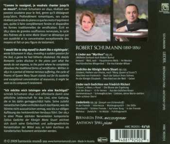 CD Robert Schumann: Lieder: Maria Stuart Op.135 / Rückert-Lieder / Liederkreis Op.39 DIGI 293644