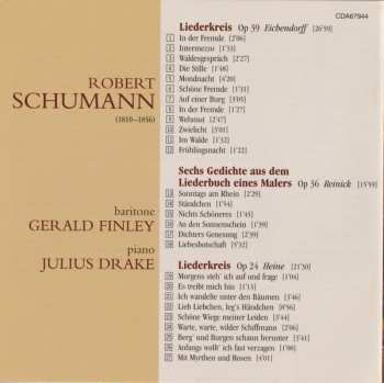 CD Robert Schumann: Liederkreis (Opp 24 & 39) 320906
